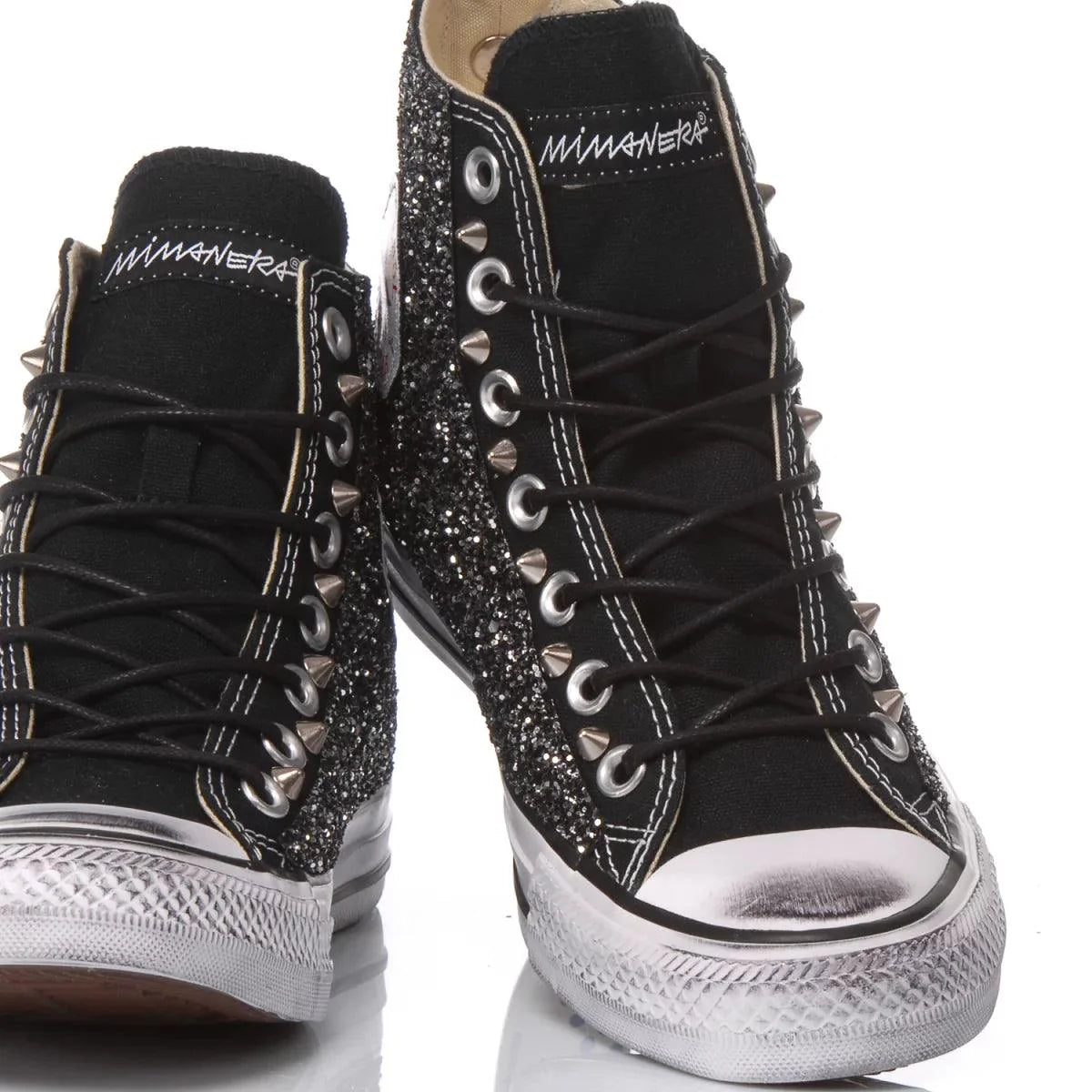Converse Glitter Black