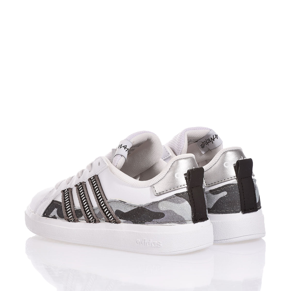 Adidas Junior Grey Camo