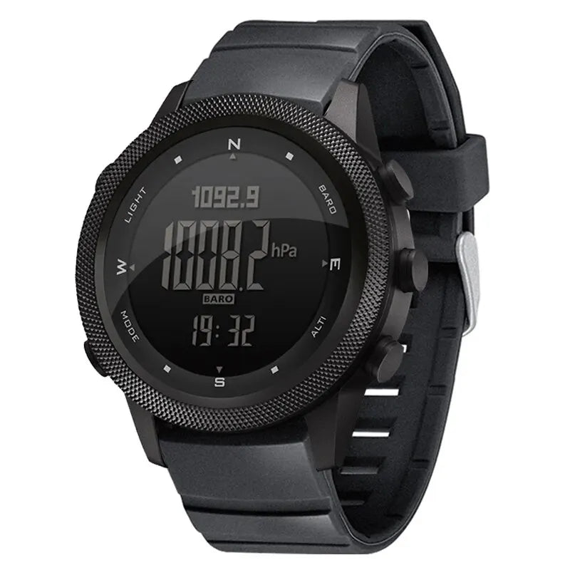 NORTH EDGE APACHE-46 Orologio digitale da uomo Sport all'aria aperta Corsa Nuoto Orologi sportivi all'aria aperta Altimetro Barometro Bussola WR50M