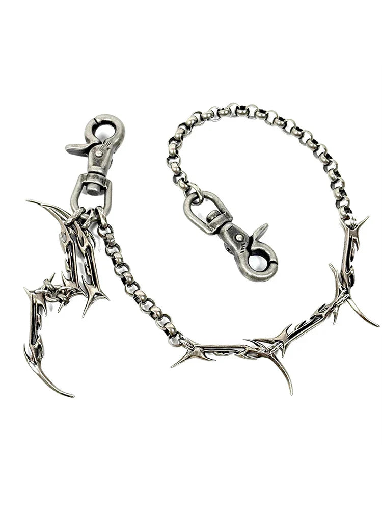Set di Gioielli Punk Rock per Donne e Uomini, Collane e Anelli con Ciondolo a Croce Gotica, Collezione di Accessori Gioiello Audaci