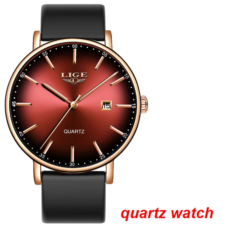 Orologi da Polso Meccanici Automatici LIGE 2026 per Uomo, Marca di Lusso, Orologio da Uomo con Tourbillon, Moda Business, Impermeabile