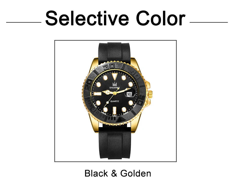 Orologio moda uomo orologio Casual Montre Homme Business Men orologio al quarzo calendario Green Water Wok Ghost Sport orologio da polso da uomo