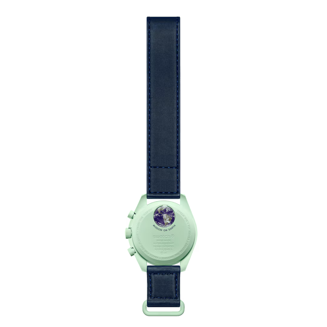 Swatch x Omega MoonSwatch Mission on Earth – Movimento Quarzo, Blu, 42mm – Cod. SO33G100