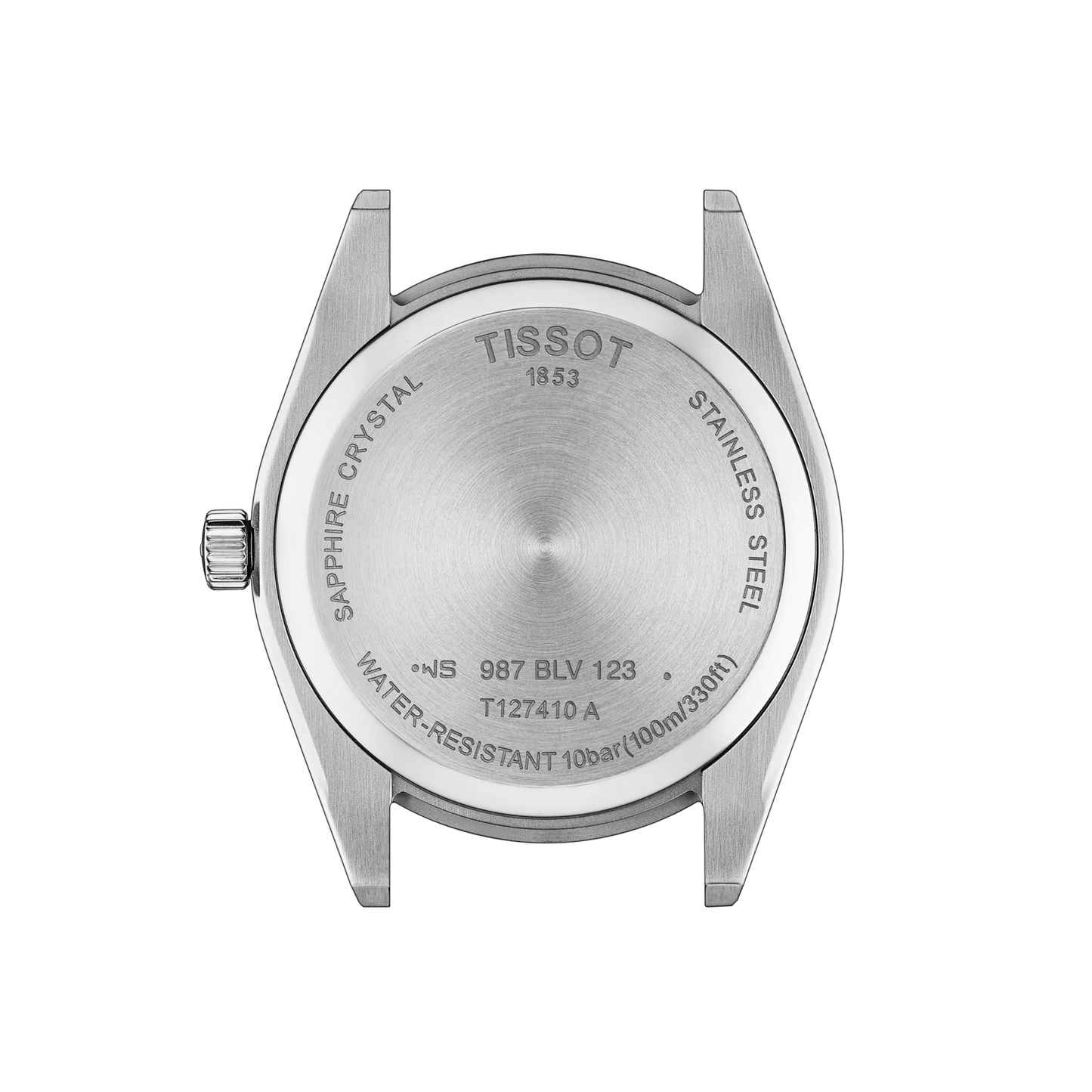 Tissot Gentleman T127.410.11.041.00 – Orologio uomo quarzo svizzero, quadrante blu, vetro zaffiro, cassa acciaio 40 mm