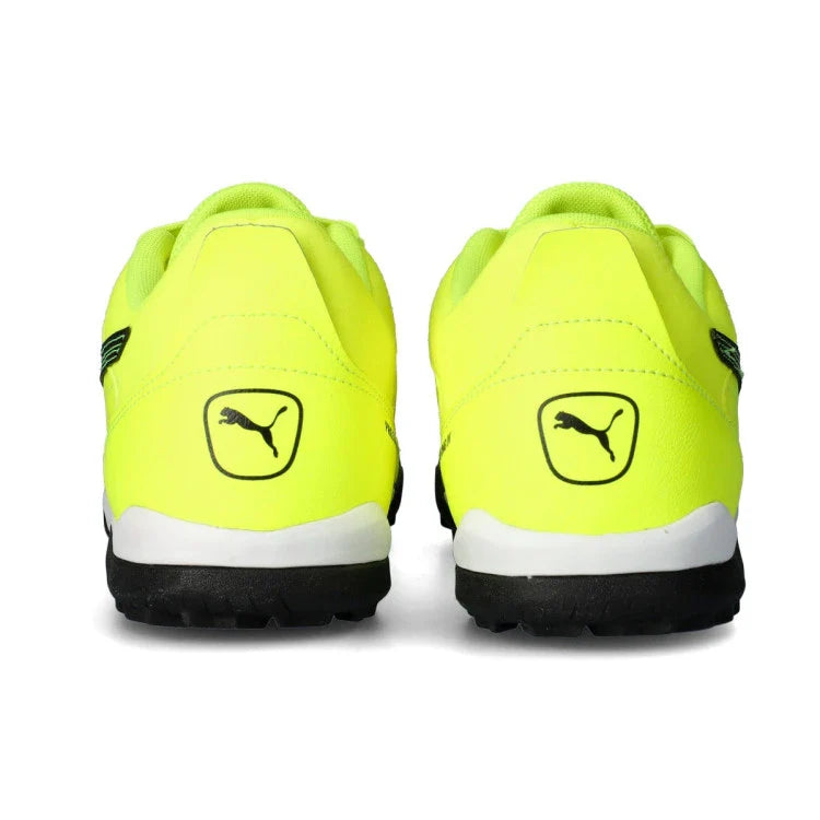 Scarpe Calcio Puma Pressing IV TT Turf Calcetto Giallo-Nero-Bianco