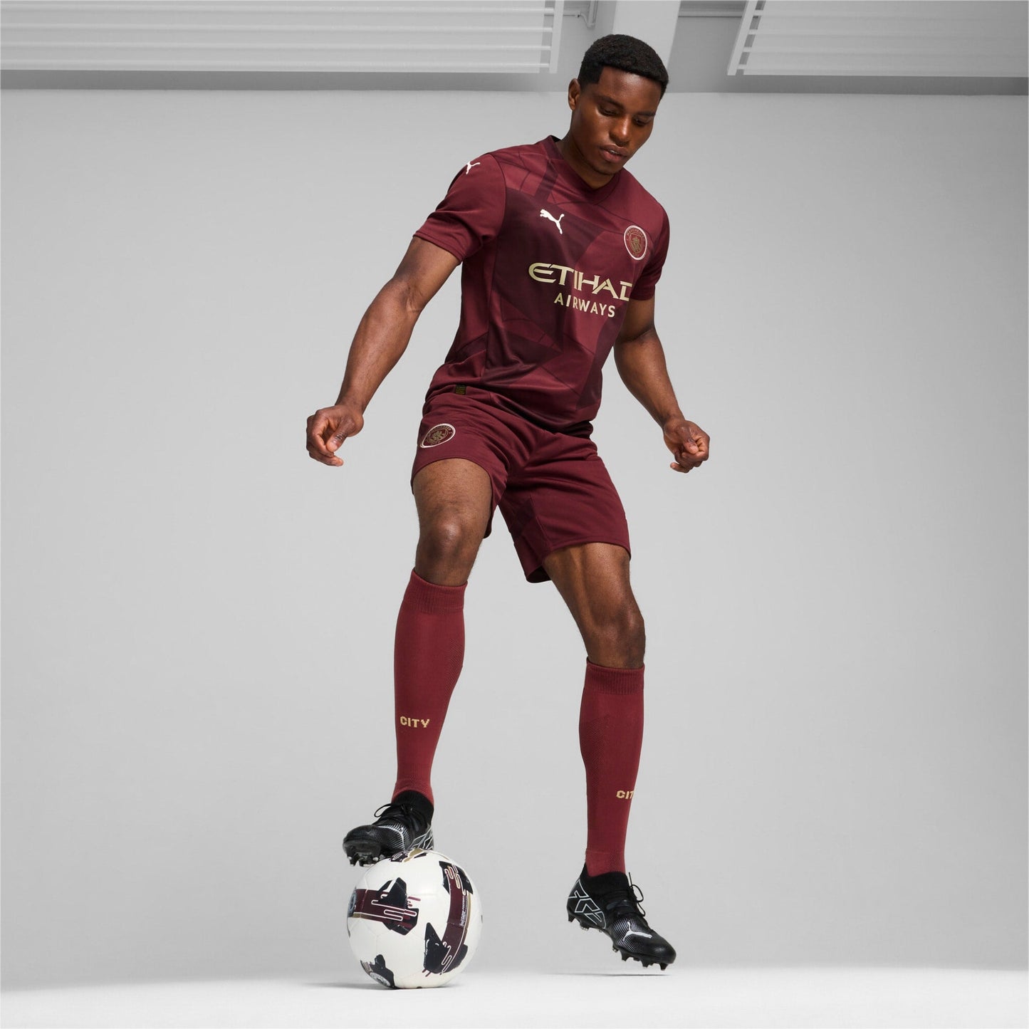 Maglia Calcio Puma Manchester City Away 3rd Third MCFC 2024/2025