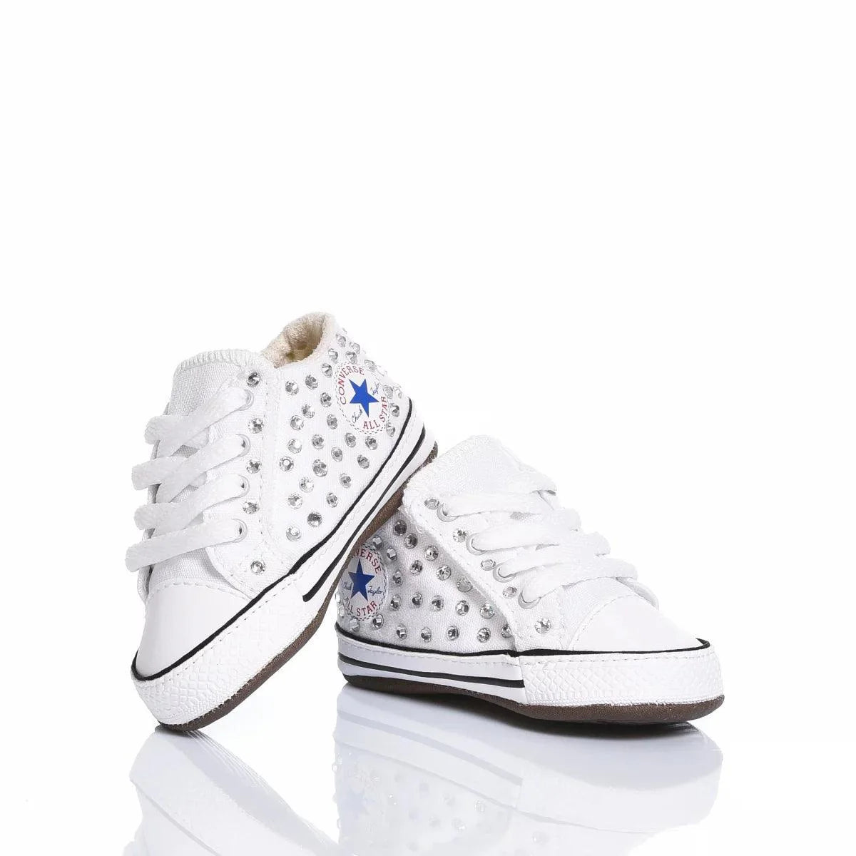 Converse Culla Swarovski Bianca