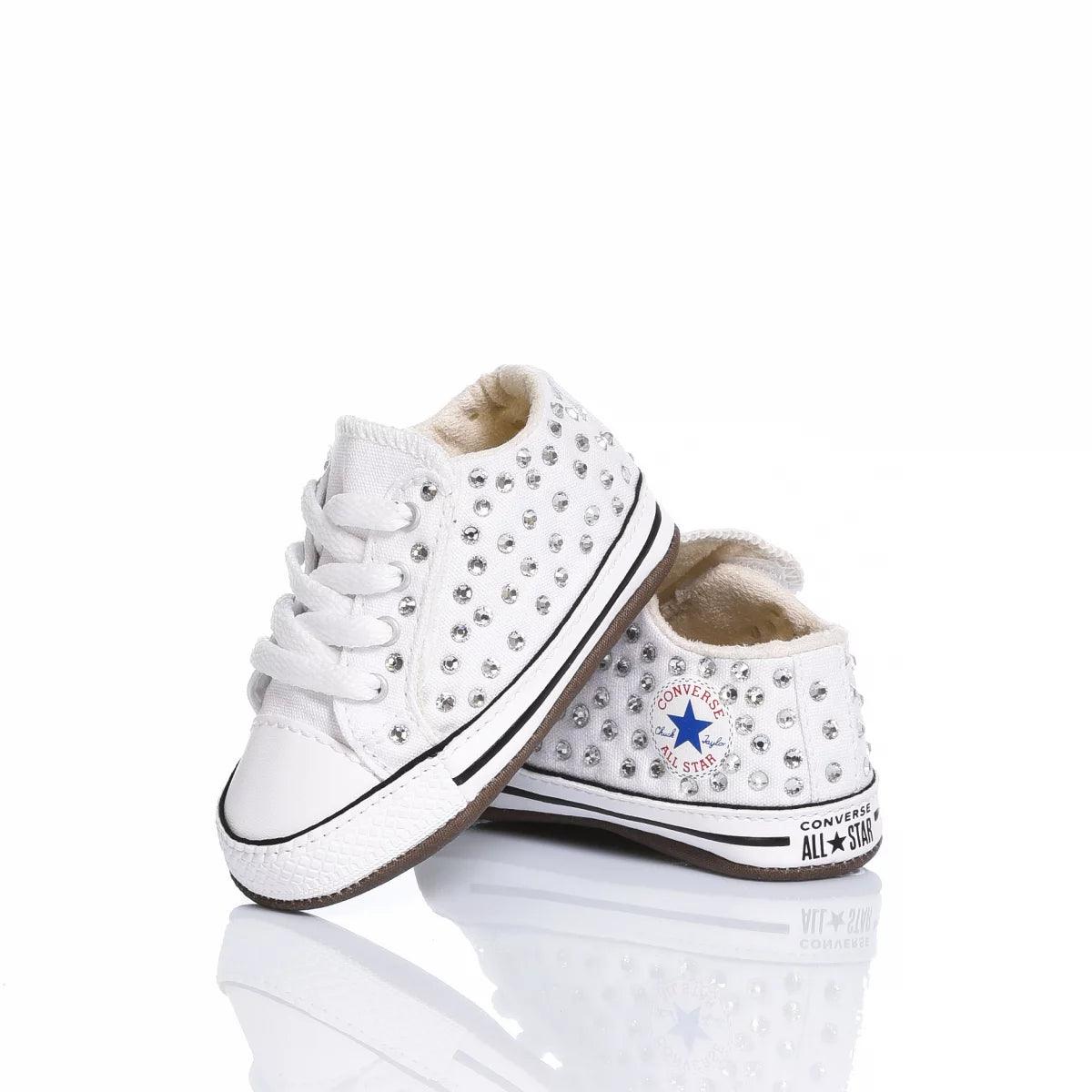 Converse Culla Swarovski Bianca
