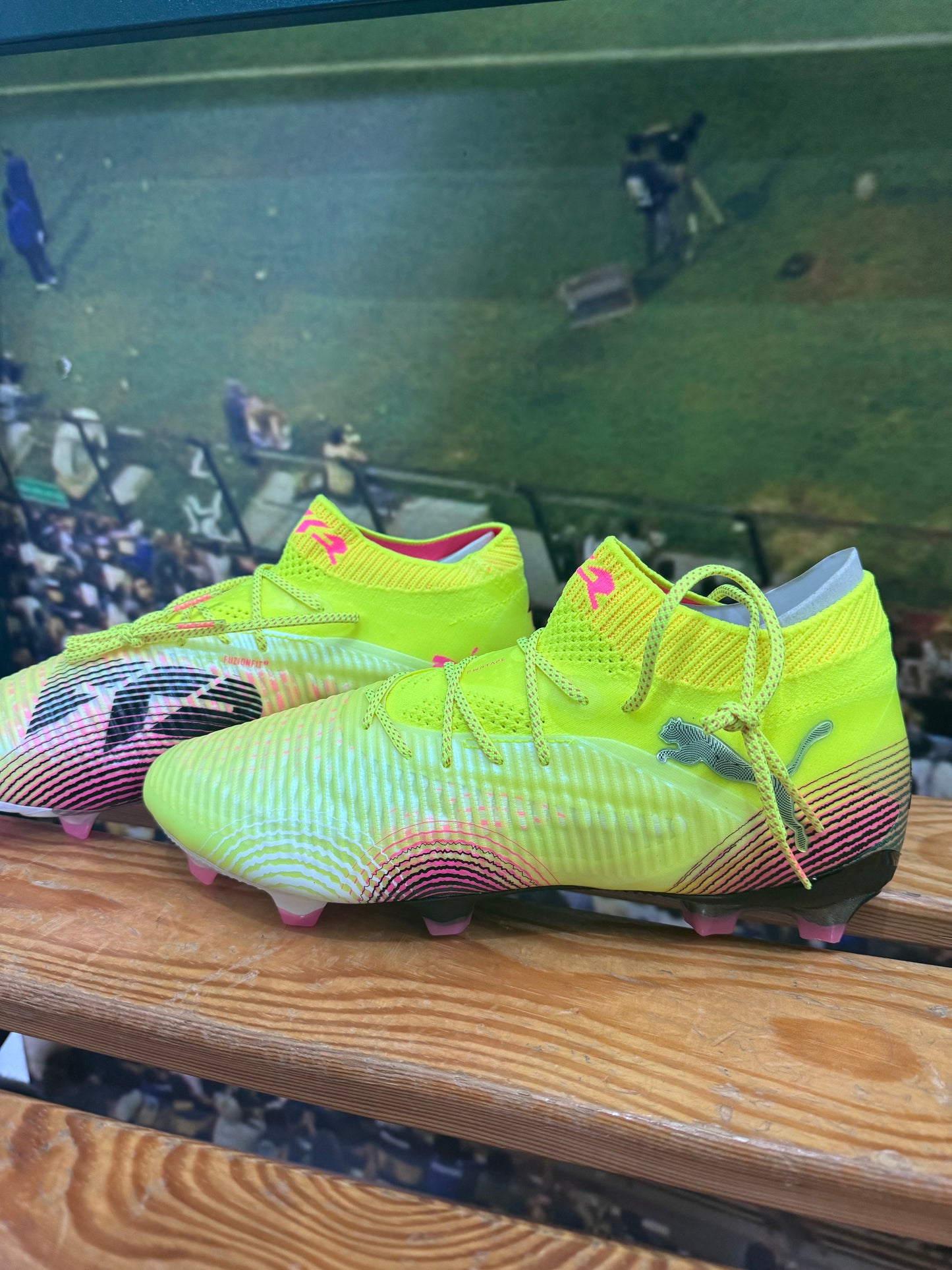 Scarpe Calcio Puma Future 8 Ultimate FG Gialle Audacity Pack