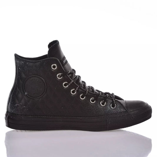Converse Black Quilt