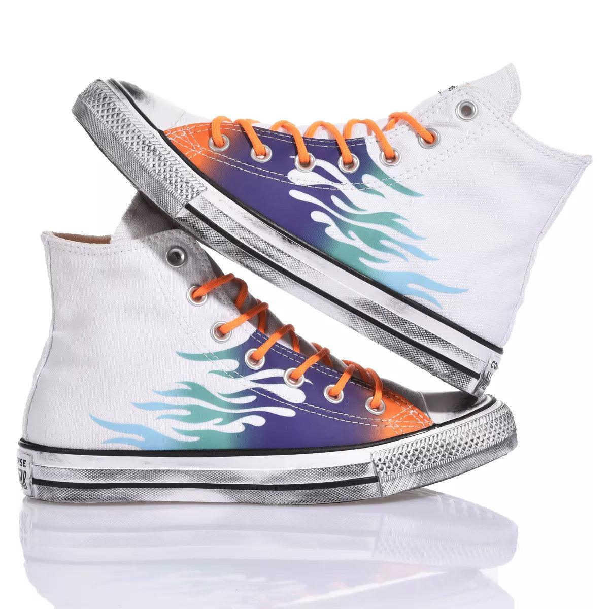 Converse Vintage White Flame