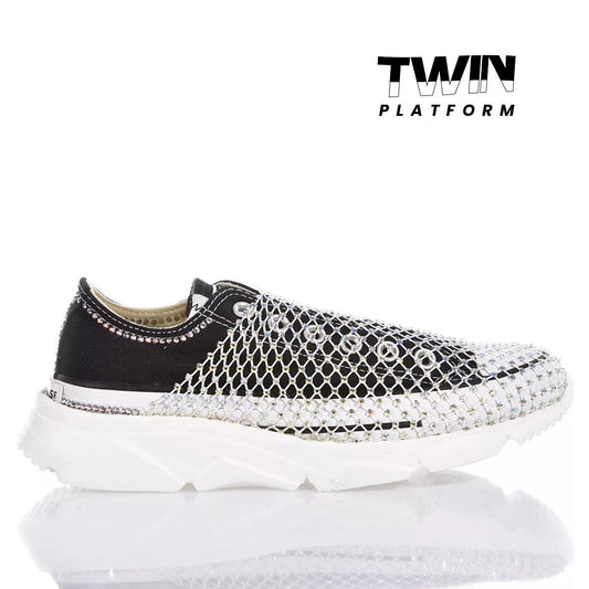 Converse Fishnet Swarovski