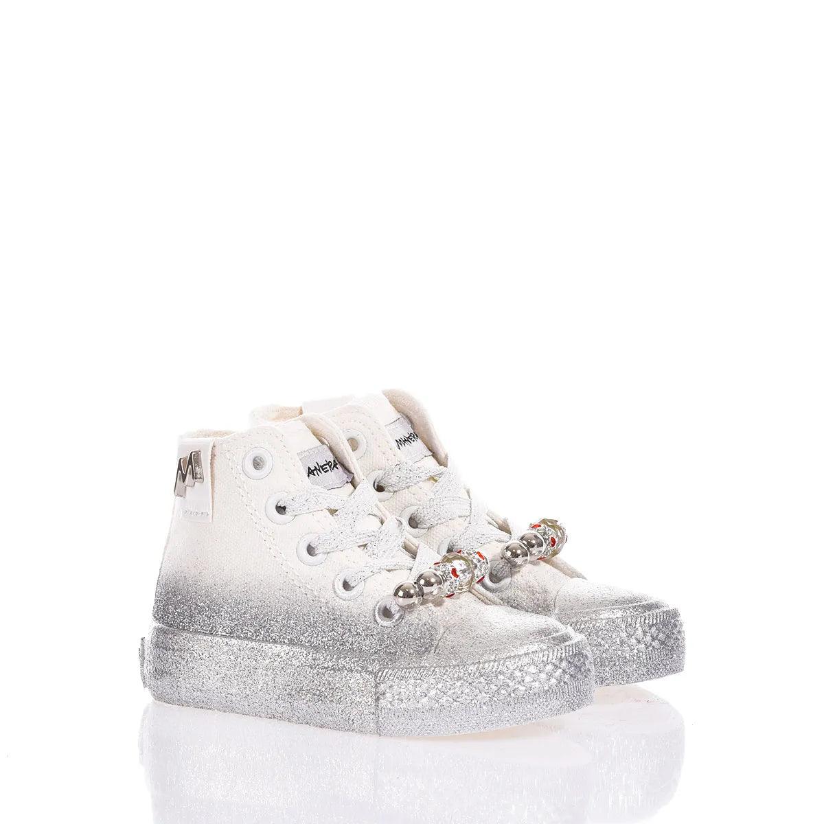Mimanera Airlines Baby Silver Glittery