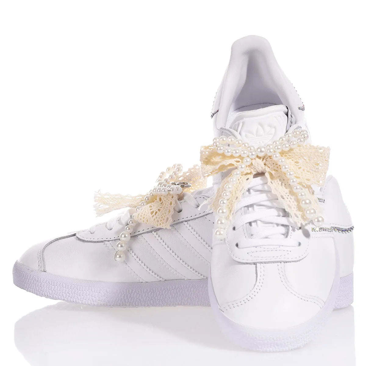 Adidas Gazelle White Glam