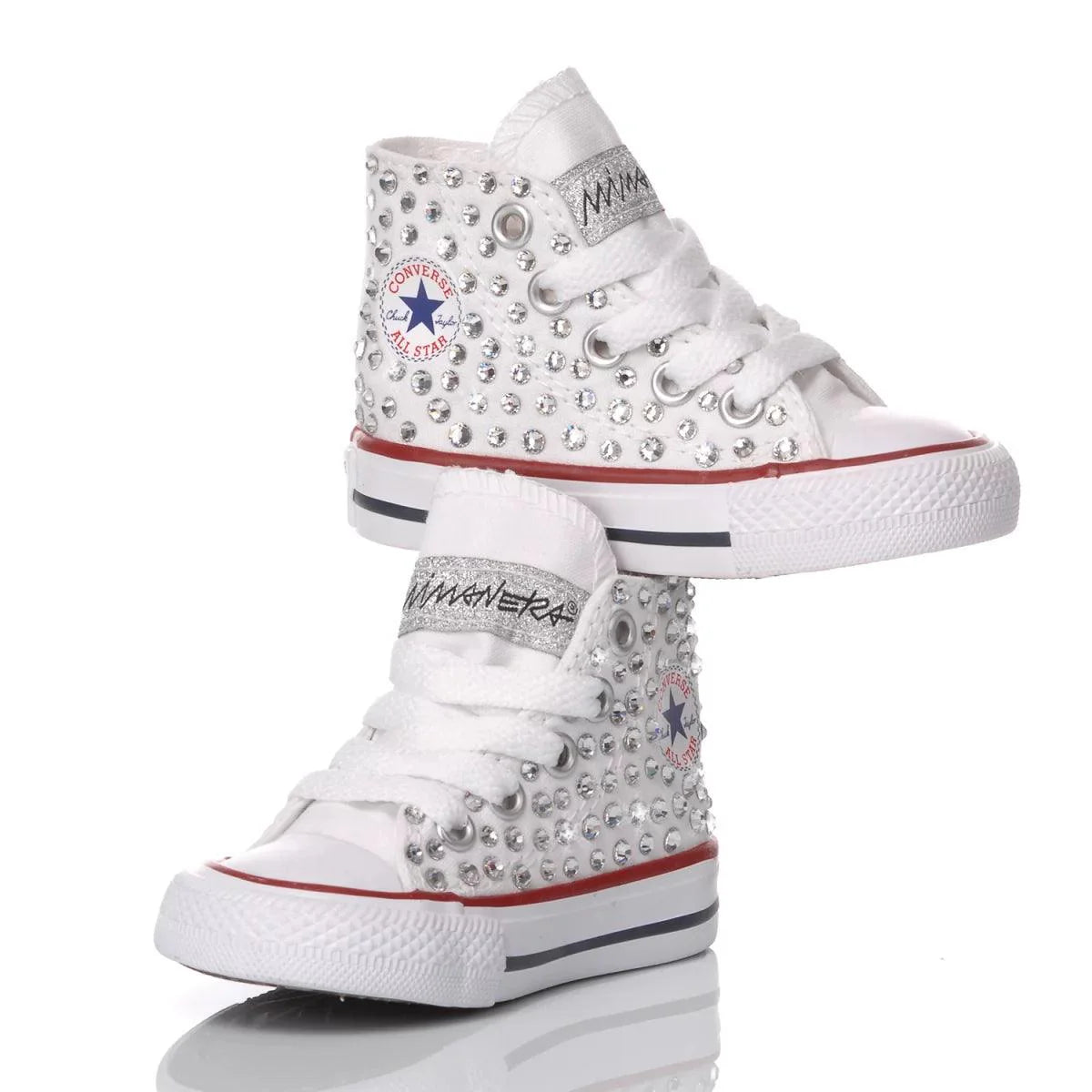Converse Baby Swarovski Bianca