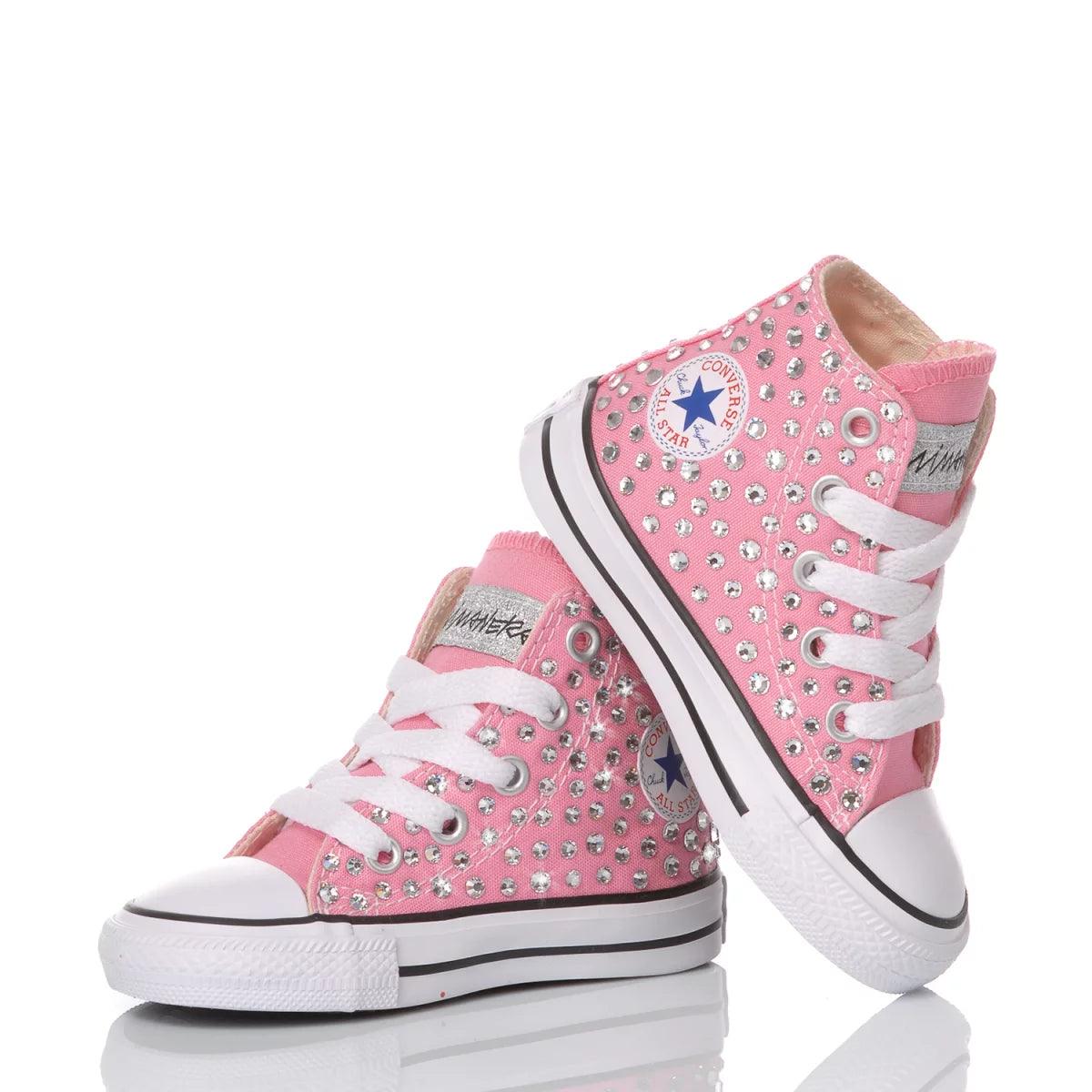 Converse Baby Swarovski Pink