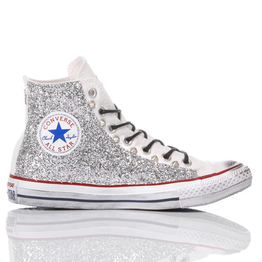 Converse Glitter Silver