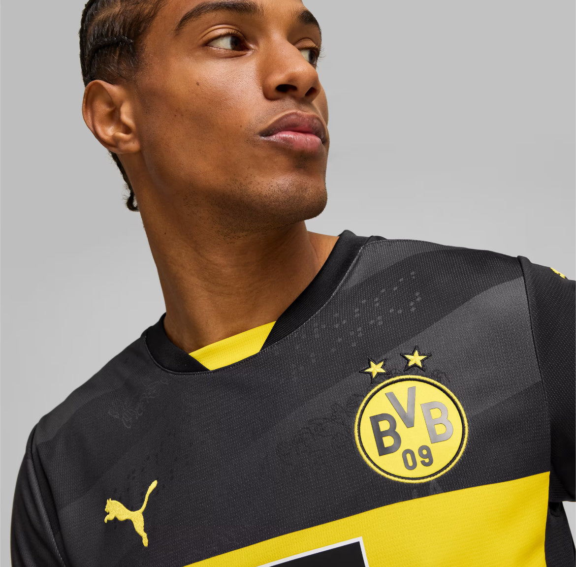 Maglia Calcio Puma BVB Borussia Dortmund Away Black 2024/2025