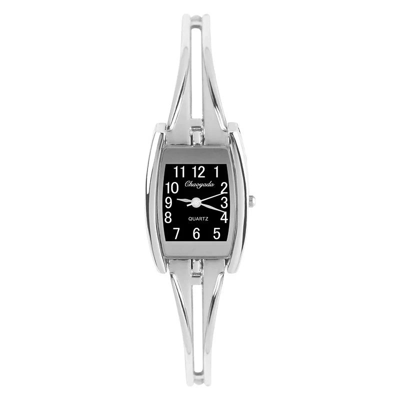 I più nuovi braccialetti per orologi da polso da donna Orologi da donna in acciaio inossidabile di moda Orologio da donna al quarzo Orologi Reloj Mujer