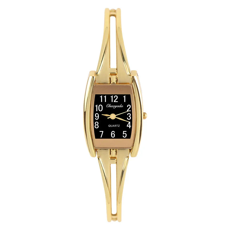 I più nuovi braccialetti per orologi da polso da donna Orologi da donna in acciaio inossidabile di moda Orologio da donna al quarzo Orologi Reloj Mujer