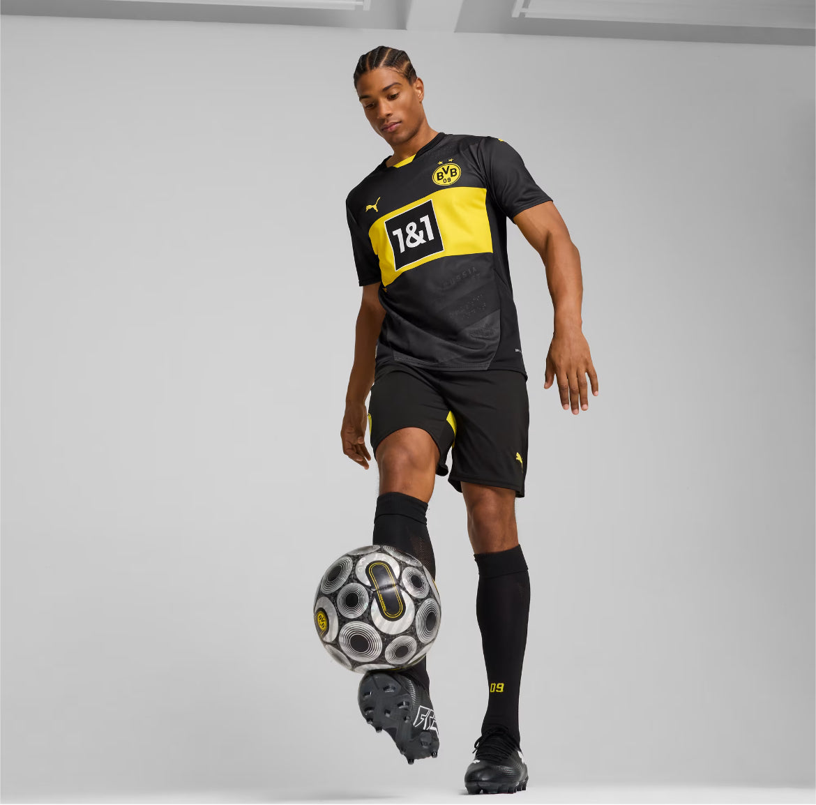 Maglia Calcio Puma BVB Borussia Dortmund Away Black 2024/2025