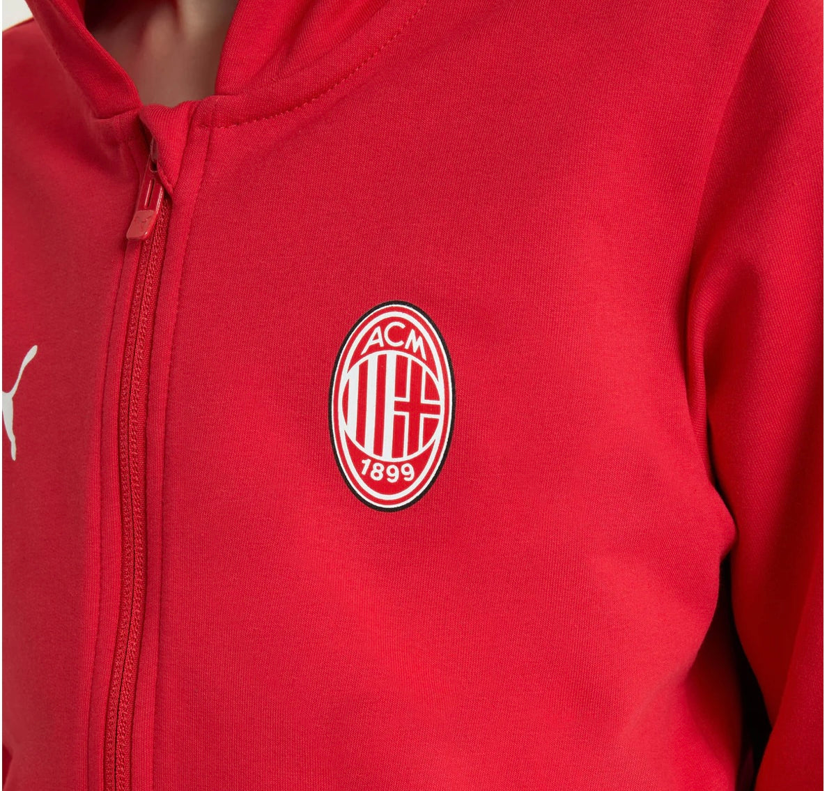 Tuta Completa Puma Calcio ACM FtblCulture Cotton Fan Suit Junior Ragazzo AC Milan 2025/2026