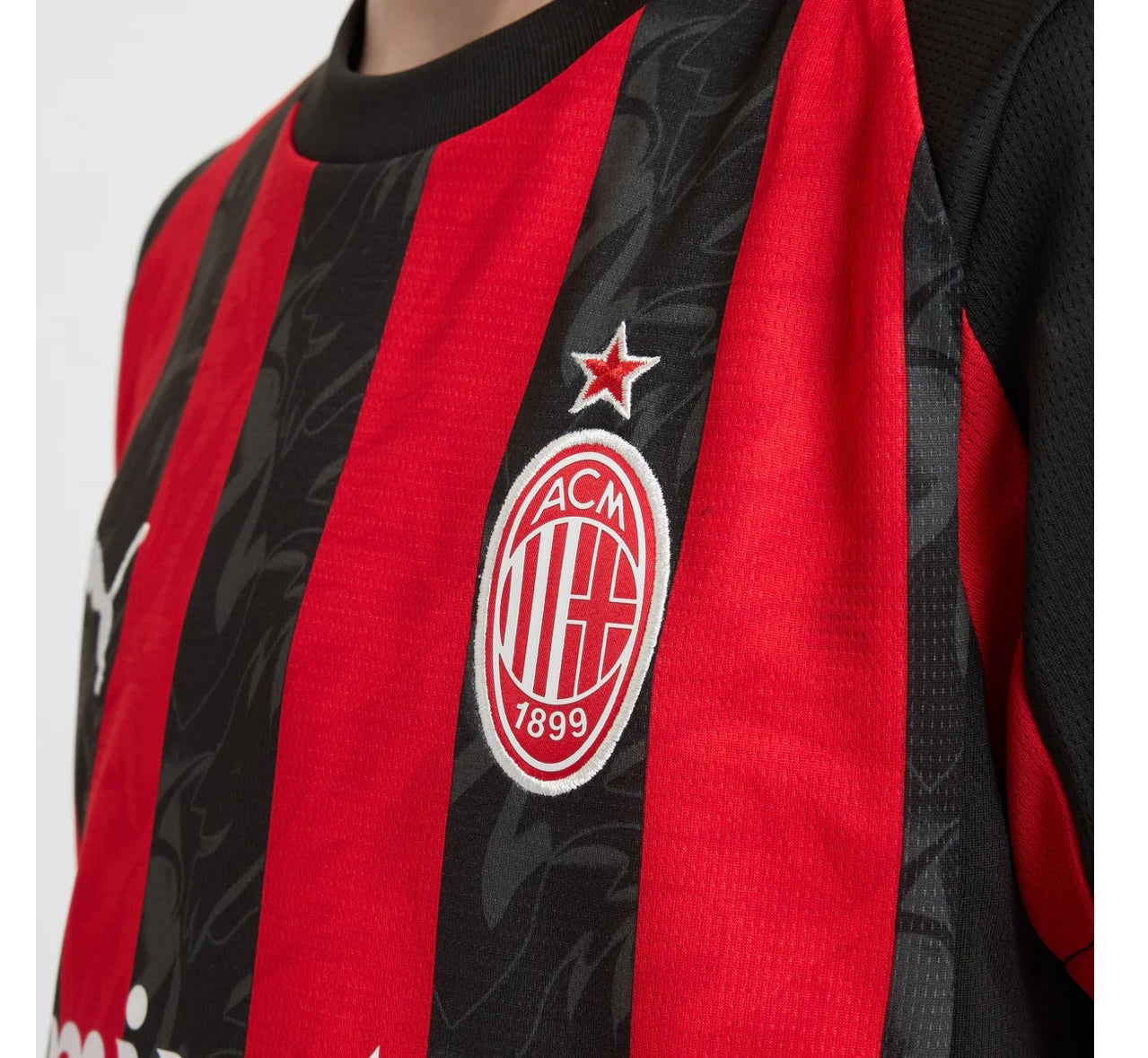 Maglia Puma Calcio Home Junior Ragazzo AC Milan 2025/2026