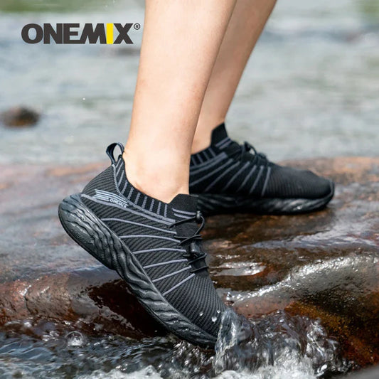 Scarpe ONEMIX uomo Sneakers taglia 39-46 scarpe da Jogging da allenamento traspiranti leggere e traspiranti uomo adulto Outdoor atletico Casual