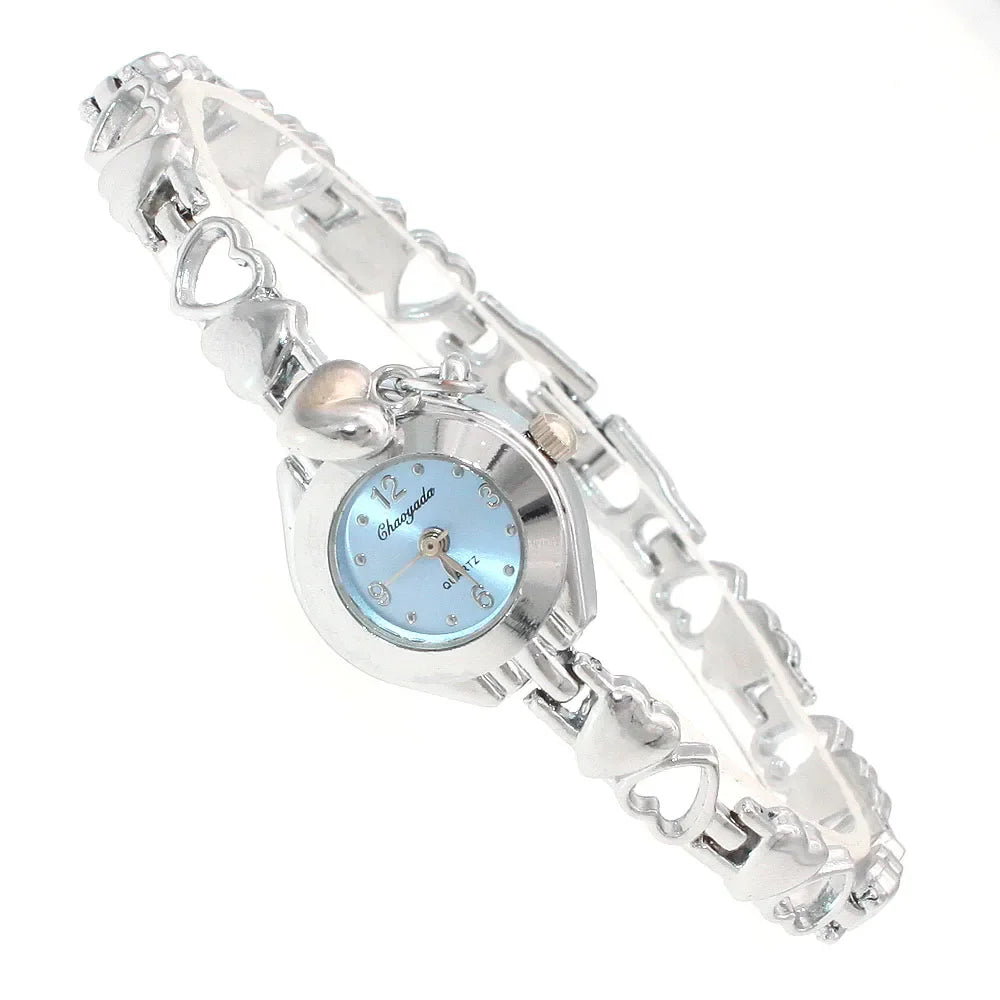 Orologio da polso da donna carino Mujer Relojes dorati Orologio al quarzo con quadrante piccolo Orologio da polso popolare Ora orologi eleganti da donna femminili