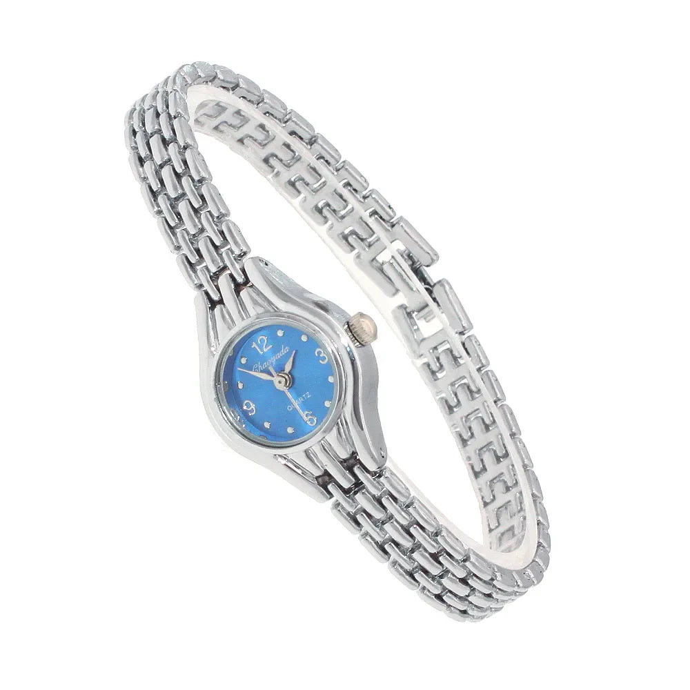Orologio da polso da donna carino Mujer Relojes dorati Orologio al quarzo con quadrante piccolo Orologio da polso popolare Ora orologi eleganti da donna femminili