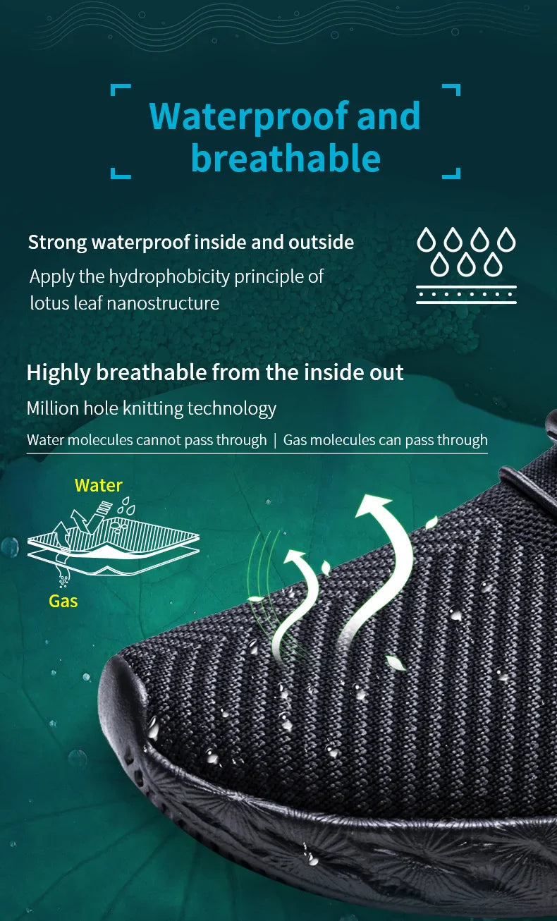 ONEMIX Scarpe da corsa impermeabili per uomo Scarpe da ginnastica da allenamento leggere e traspiranti da donna Scarpe sportive slip-on da trekking all'aperto