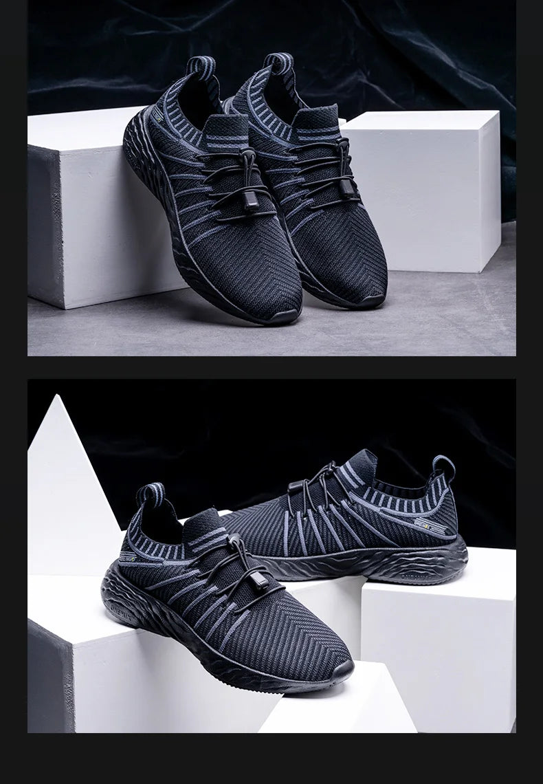 ONEMIX Scarpe da corsa impermeabili per uomo Scarpe da ginnastica da allenamento leggere e traspiranti da donna Scarpe sportive slip-on da trekking all'aperto