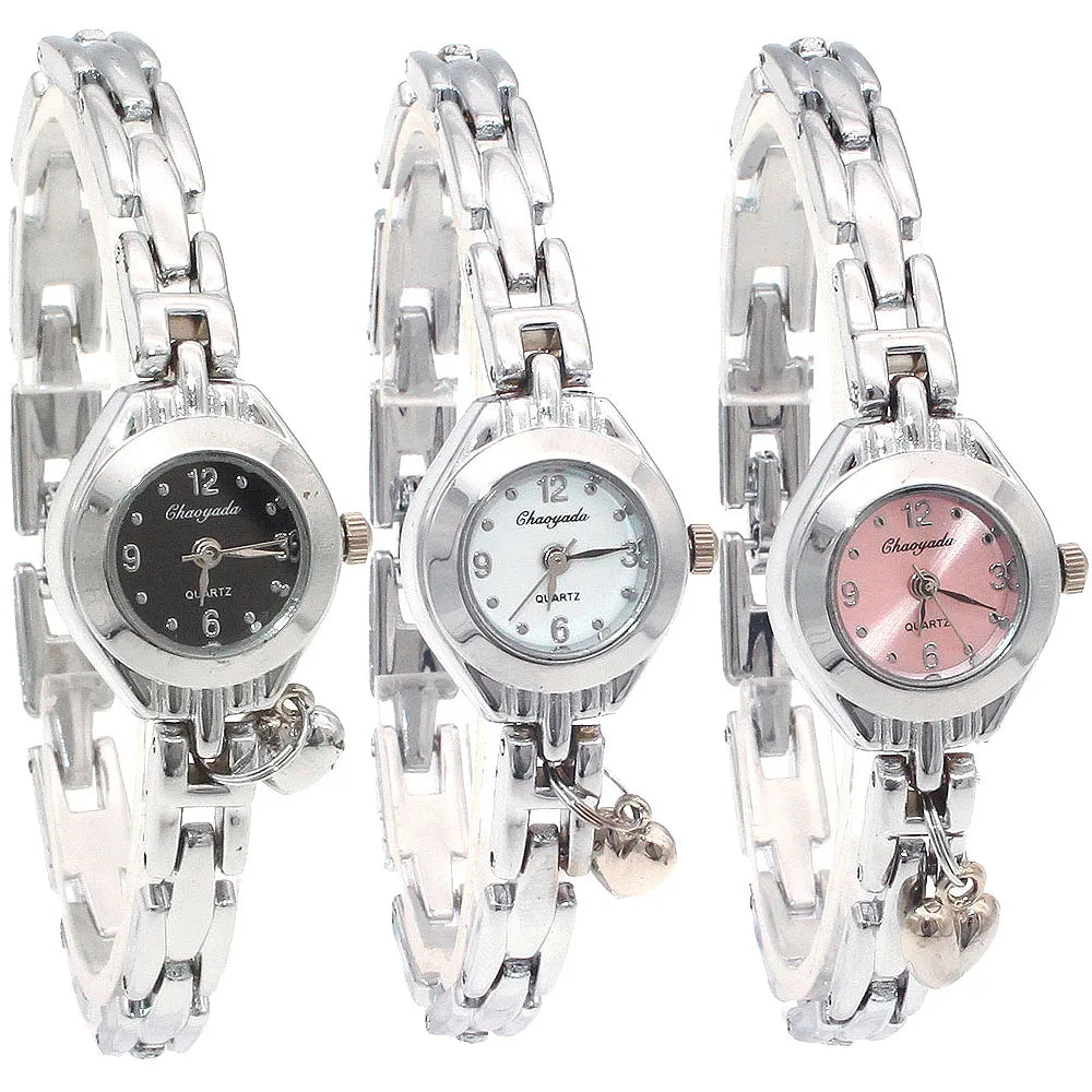 Orologio da polso da donna carino Mujer Relojes dorati Orologio al quarzo con quadrante piccolo Orologio da polso popolare Ora orologi eleganti da donna femminili
