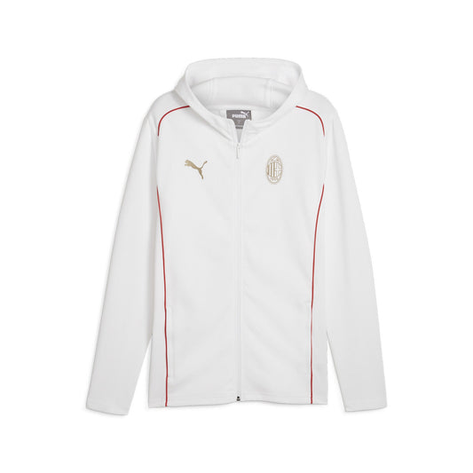 Puma Giacca Tuta Casual Hoodie ACM Milan 2024/2025 Bianca