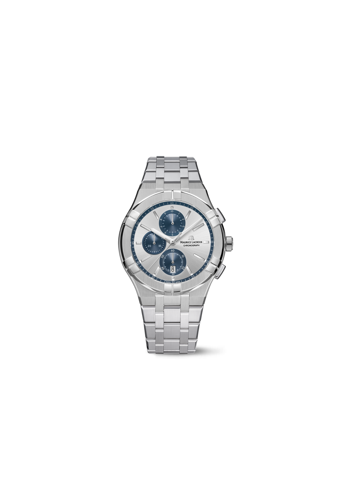 Maurice Lacroix Aikon Quartz Chronograph – Quarzo Swiss Made Grigio 42mm – AI1118-SS002-230-1
