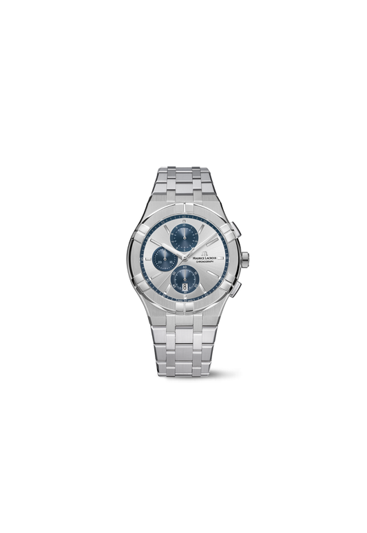 Maurice Lacroix Aikon Quartz Chronograph – Quarzo Swiss Made Grigio 42mm – AI1118-SS002-230-1