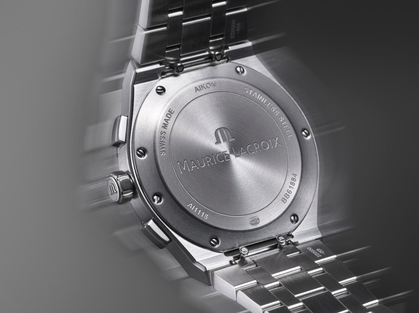 Maurice Lacroix Aikon Quartz Chronograph – Quarzo Swiss Made Grigio 42mm – AI1118-SS002-230-1