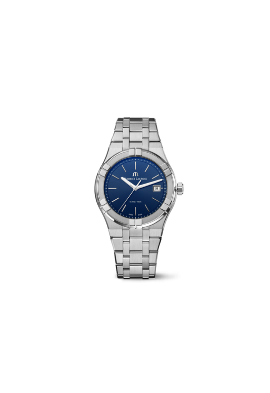 Maurice Lacroix Aikon Quartz Blu 40mm – Quarzo Swiss Made – AI1108-SS002-430-1