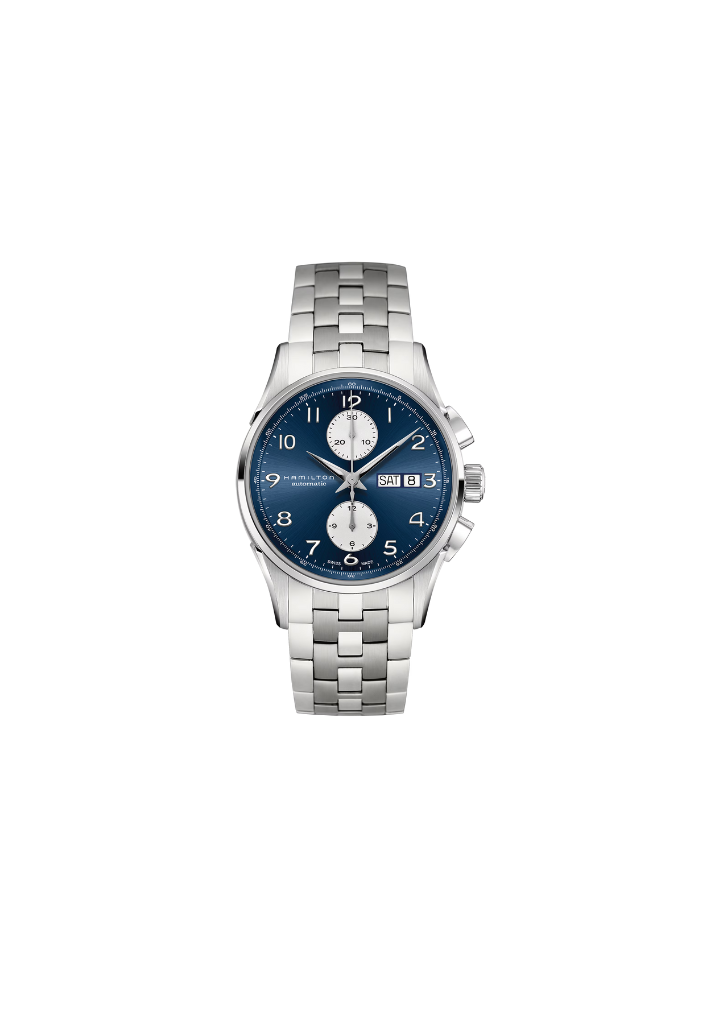 Hamilton Jazzmaster 41mm – cronografo blu daydate automatico swiss made