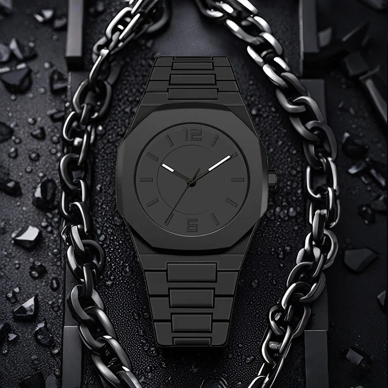 UTHAI 2025 Nuovi orologi da uomo Business Braccialetti in plastica impermeabili Orologi al quarzo alla moda e casual Reloj Hombre