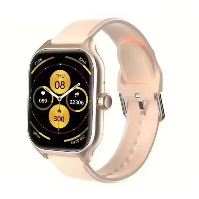 Smartwatch 2025 per Android e iOS, Schermo a Colori da 2,01 Pollici, Risposta alle Chiamate Bluetooth, Orologio Fitness Tracker per Donne e Uomini