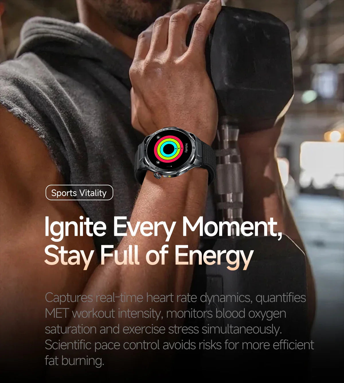 Nuovo Smartwatch 2026 con Analisi del Grasso Corporeo ECG+PPG, Acido Urico, Pressione Sanguigna, Ossigeno nel Sangue, Chiamate Bluetooth, Orologio Sportivo Intelligente per Uomini e Donne