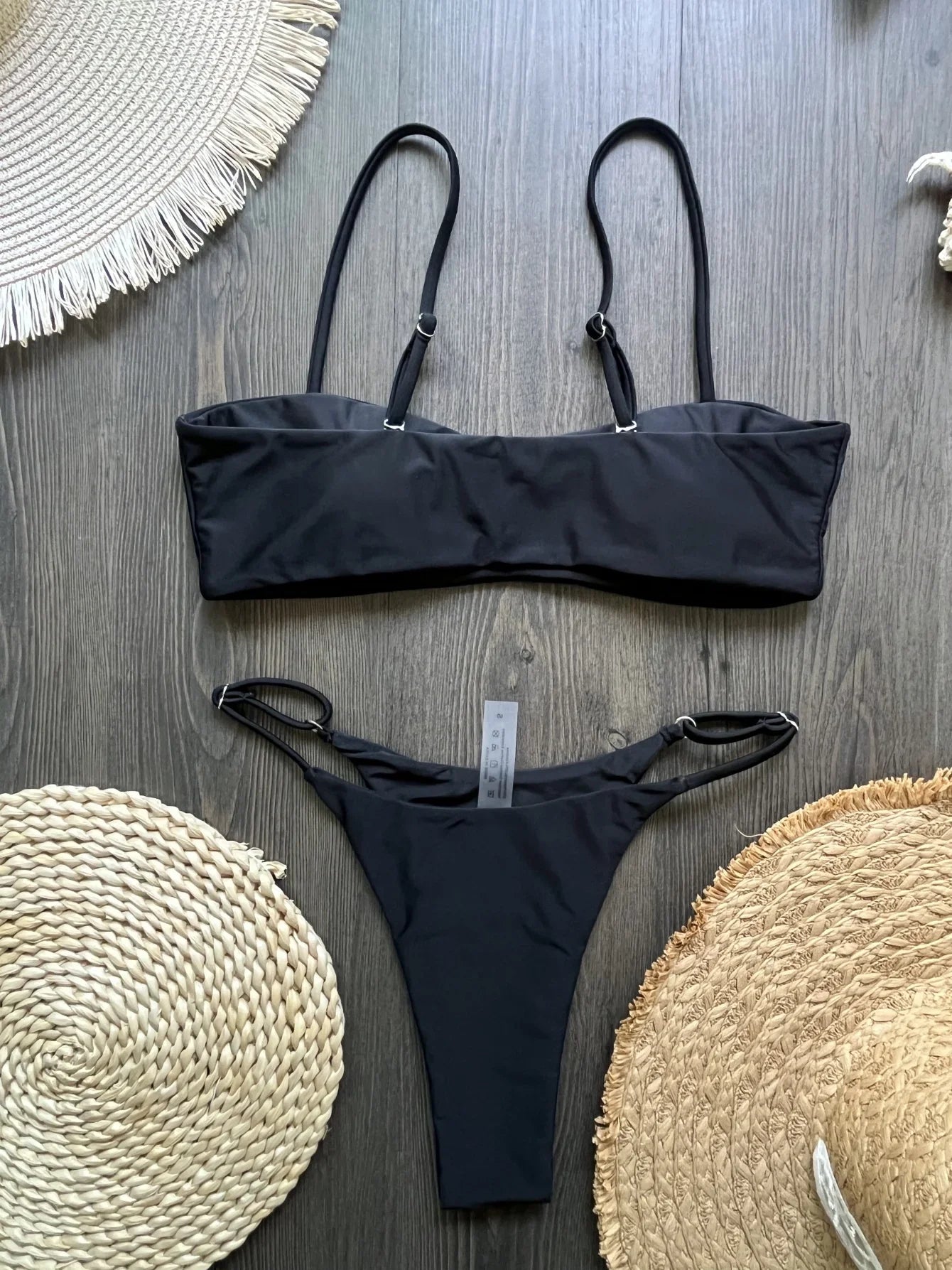 2025 Diamante Bikini Donne Sexy Costume Da Bagno A Fascia Biquini Push Up Costumi Da Bagno Femminile Lucido Costumi da Bagno Floreale Tuta Beachwear