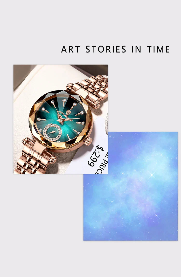 POEDAGAR Orologi al quarzo da donna eleganti di lusso Orologio impermeabile in acciaio inossidabile per donna Orologio da polso da donna alla moda casual reloj