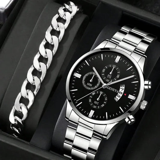 Orologio da uomo alla moda Orologio da polso al quarzo con calendario di lusso Orologi da lavoro Orologio da uomo Orologio da polso con cinturino maschile