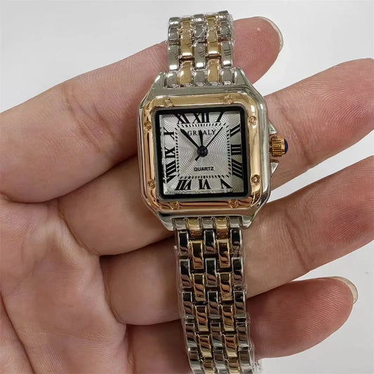 Orologio da donna leggero marchio di lusso business oro acciaio inossidabile moda donna orologi al quarzo orologio femminile braccialetto orologio da polso