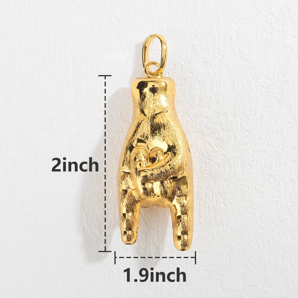 Collana placcata in oro Set di gioielli boutique Set di collane da sposa Set di gioielli di qualità di lusso per uomini e donne