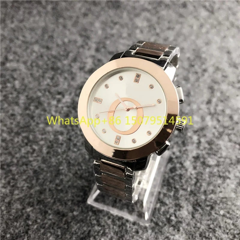 Nuovi Orologi da Donna di Lusso, Moda, Calendario, Acciaio Inossidabile, Quarzo, Orologi da Polso da Donna, Reloj Mujer, Best Seller, Montre