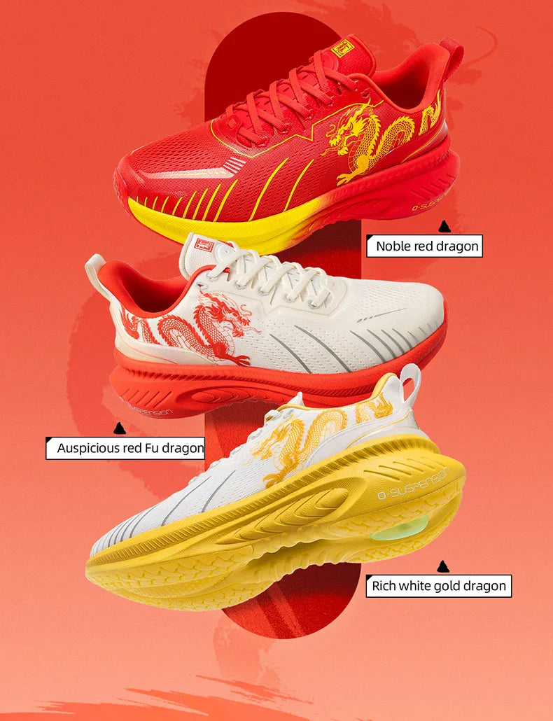 Scarpe da corsa ONEMIX Paraurti rosso riflettente Elite Scarpe sportive con rialzo di altezza per scarpe da ginnastica da passeggio in mesh traspirante per esterni da uomo