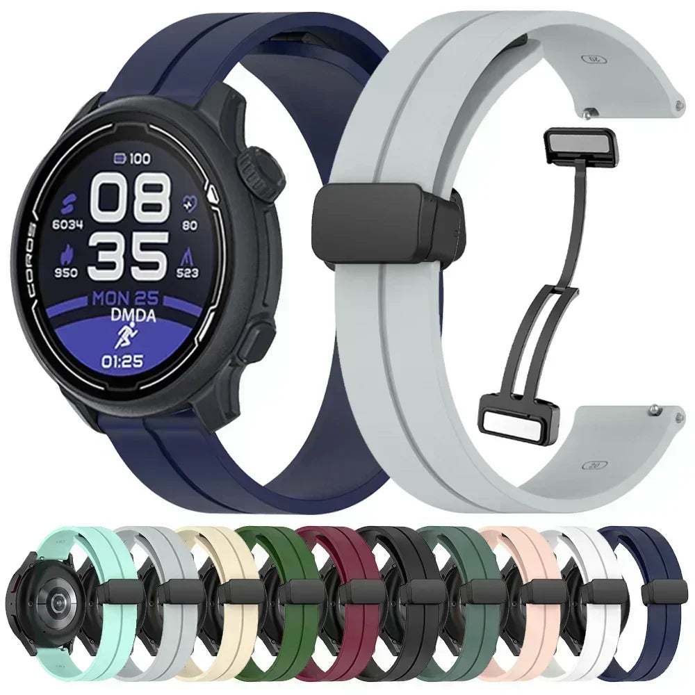 22mm 20mm cinturino magnetico in silicone per Omega X Swatch Joint MoonSwatch cinturino per Xiaomi Watch S4 S3 S2 S1/Huawei GT6Pro GT6 5 4 46